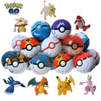 Styles New Pokeball Deformation Pikachu Charmander Blastoise Mewtwo Figure Anime Childrens The