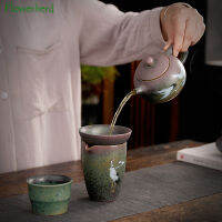 Xiu1Ceramic กรองชาชา Infuser Kung Fu ชุดชาอุปกรณ์เสริมหยาบเครื่องปั้นดินเผาชาท่อระบายน้ำญี่ปุ่น Gauze กรองตาข่ายเตาเผา Changingc12-58