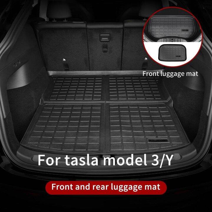 New Upgraded Waterproof Rubber Car Trunk Protector Trunk Accessory Mat