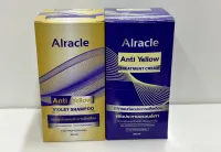 ออราเคิล แอนตี้ เยลโล่ ไวโอเลท แชมพู&amp;ทรีทเม้น ครีม ALRACLE ANTI YELLOW SHAMPOO&amp;TREATMENT CREAM ปริมาณ 30 มล 1กล่อง*12ซอง.