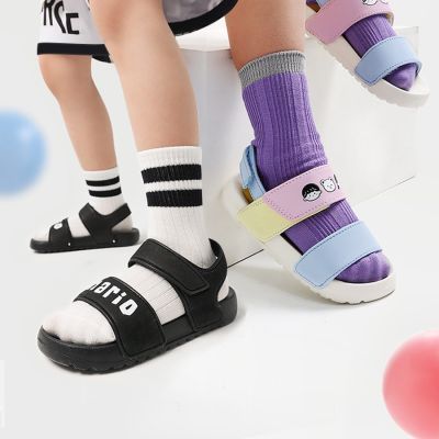 Children sandals princess girls 2022 summer new boy little big boy child leisure beach soft bottom shoes