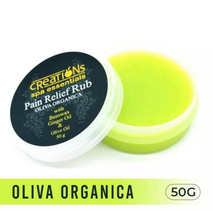 Creations Spa Essentials Pain Relief Rub I Oliva Organica Scent Lazada PH