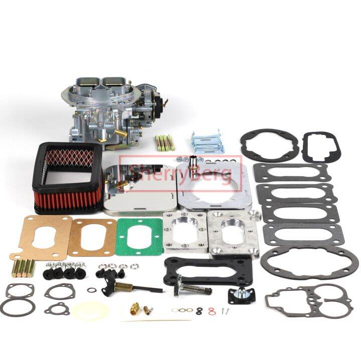 Sherryberg Fajs EMPI 32/36 DFEV Carb Carburetor + Adapter Plate Kit