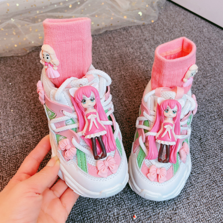 kids-sneakers-2021summer-autumn-girls-fashion-casual-sports-running-trainers-cute-cartoon-breathable-soft-sole-baby-socks-shoes