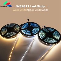 【cw】 WS2811 2835SMD LED Strip Chasing Light Running water Light 120Leds/m With Backflow Marquee White Nature Warm White DC24V