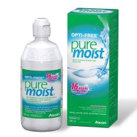 OPTI-FREE Puremoist 300 ml น้ำยาล้างคอนแทคเลนส์ ช่วยเก็บความชุ่มชื้นให้กับเลนส์นานถึง 16 ชั่วโมง