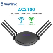 Wavlink, QUANTUM D6 AC2100 MU-MIMO Dual-band 5G+2.4G, Smart Wi