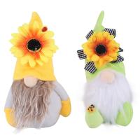 2 PCS Sunflower Gnome Summer Gnomes Sunflower Gnome Ornaments Sunflower Decor