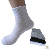 20pcs = 10 Pairs Summer Mens Socks Mesh Breathable Business Cotton Male White Black Gray Fashion Casual Socks