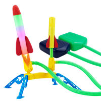 Glow Rocket Launcher, Foam Rockets and Toy Air Rocket Launcher - STEM Gift for Boys and Girls Ages 3 Years and Up