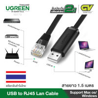 UGREEN รุ่น CM204 USB M to RJ45 M Console Cable 1.5M สาย USB ,สายเเลน