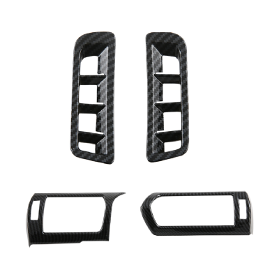 Front Upper and Front Side Air Outlet Kit Air Outlet Kit Car Air Outlet Kit Trim Frame for Toyota Land Cruiser Lc300 2022 2023 Car Accessories