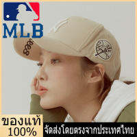 2023【100%ของแท้】MLB CP16 ป้ายด้านข้าง หมวกเบสบอลของคู่รัก Sun Hat