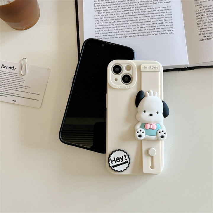 สายรัดข้อมือ-sanrio-เคสใส่โทรศัพท์-pochacco-สำหรับ-huawei-p50-p60-p40-lite-nova-11-10-pro-8-9-6-se-7i-8i-y61-y90-y70-5t-y6p-y7p-y9a-y7a-y9-prime-honor-x8-3d-น่ารัก-x7a-x9a