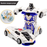 Kids Deformation Car Toys Multi-Color Transform Robot Model Car Toys For Children Birthday Christmas Gifts