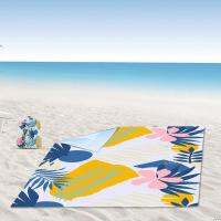 Sand Beach Mat Washable Beach Blanket Anti-slip Tear Resistant  Convenient Travel Camping Hiking Beach Blanket Sleeping Pads