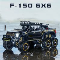 [AhQ ornaments] 1:28ฟอร์ด Raptor F150บิ๊กล้อแม็ก D Iecast รถโมเดลด้วยแสงเสียงดึงกลับรถของเล่นสำหรับเด็กของขวัญคริสต์มาส