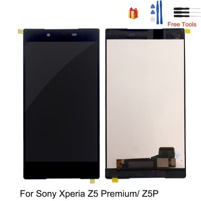 สำหรับ Sony Xperia Z5 Premium E6853 E6883 E6833จอแสดงผล LCD ที่มีหน้าจอสัมผัส Digitizer ชุดประกอบสำหรับโซนี่ Z5p