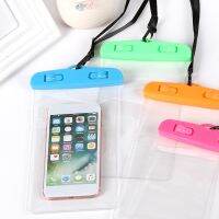 1pc 3.5 Inch 6 Inch Phone Waterproof Bag Beach Swimming Sealing Waterproof Phone Case with Strap Watch Protective Case Cover