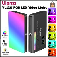 Ulanzi VJIM VL120 RGB Video Light ขนาดเล็กแบบพกพา 2500K-9000K LED ชาร์จไฟได้ มีแบตในตัว 3100mAh.