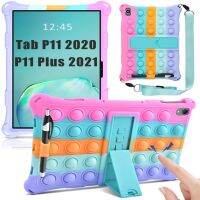 เคสซิลิโคนอ่อนนุ่มสำหรับ Tab P11 11นิ้ว J606N Push It ฟองแท็บเล็ตปก Tab P11พลัส11นิ้ว TB-J607F TB-J616F