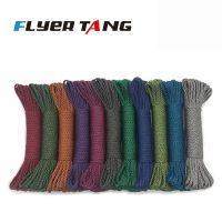 Paracord 550 Parachute Cord Lanyard Tent Rope Mil Spec Type III 7 Strand 100FT For Hiking Camping 208 Colors climbing rope