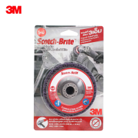 3M ขัดลอกสีและสนิม 4x5/8นิ้ว ใช้กับเครื่องเจียร์ S/B Clean&amp;Strip