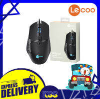 เม้าเล่นเกมส์ เมาส์เกมมิ่งส์ LECOO by LENOVO MG1101 WIRED MOUSE BLACK  สายเสียบแบบ usb รองรับการใช้กดได้ถึง 3 ล้านครั้ง รับประกัน 1 ปี