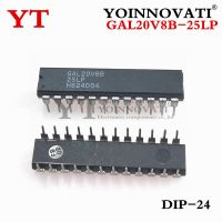 10 ชิ้น/ล็อต GAL20V8B-25LP GAL20V8 GAL20V8B 25LP GAL20V8B-25LPN DIP-24