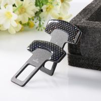 2Pcs Safety Belt Buckles Real Carbon Fiber Car Seat Safty Belt Alarm Canceler Stopper Car Interior Accessories  2020