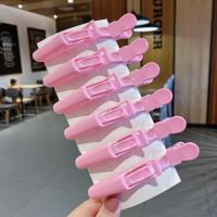6/9Pcs Colorful Alligator Hair Clips Clamps Hairdressing Professional Salon Hair Grip Crocodile Hairpins Hair Barber Accessories