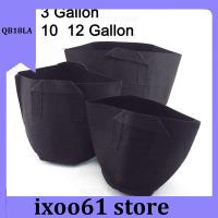 ixoo61 store 1gal 5gal 10gal 12 Gallon Flowers veg Plant Grow Bags pots planter Tools non-woven fabric nursery growing pot for Garden yard