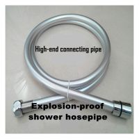 Hosepipe ฝักบัวเครื่องทำน้ำอุ่นท่ออ่อนแรงดันสูงพีวีซีป้องกันการระเบิดเชื่อมต่อท่อประปาคุณภาพอุปกรณ์ห้องน้ำ1.5/2M