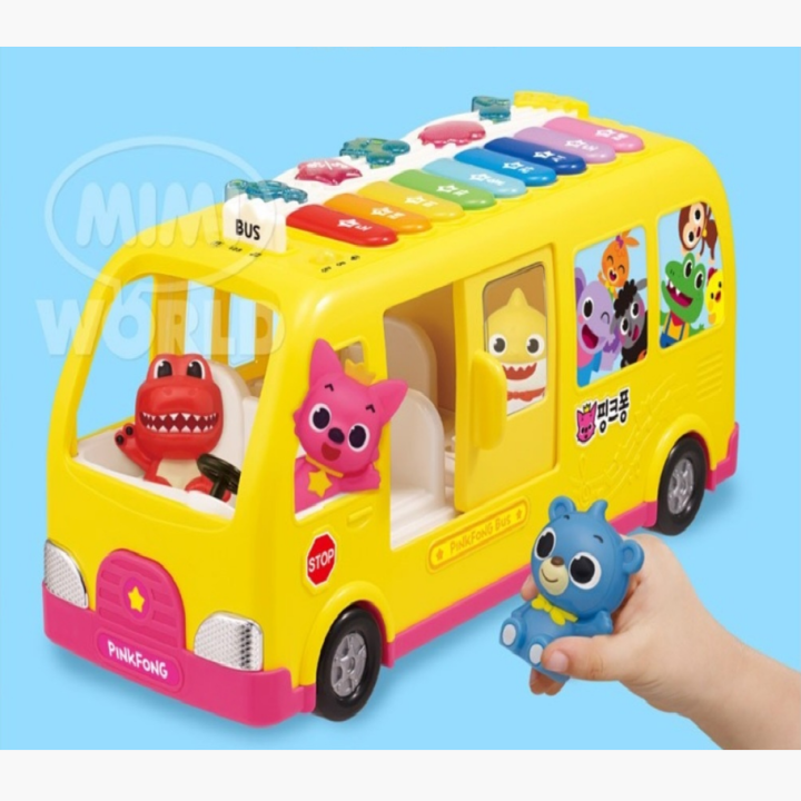 Pinkfong Singing Piano Bus Melody Korean Song Kids Toy | Lazada PH