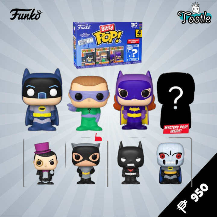 BITTY POP! DC - DC COMICS 4-PACK | Lazada PH