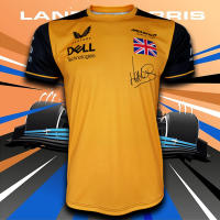 เสื้อฟอร์มูล่าวัน F1 McLaren  เสื้อยืดคอกลม แม็คลาเรน รุ่น Lando Norris#FM0047 ไซส์ S-3XL