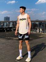 Basketball American three-point shorts quick-drying four-point SATJDM casual breathable loose fitness running and cycling fashion brand