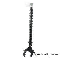 New Flexible Goose Neck Monopod with Holder Bracket for Gopro Hero 5 6 7 SJcam Action Cameras Selfie Stick with Clip for Phones