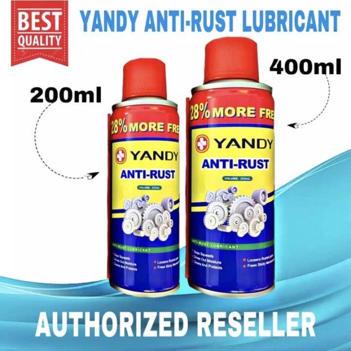 Yandy AntiRust Lubricants Multipurpose Rust Remover 200ml/400ml