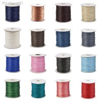 Pandahall 2mm Waxed Polyester Cord Beading Thread Braided Rope for Jewelry Findings DIY Bracelet Necklace Making String