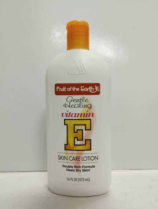 Fruit of the Earth Gentle Healing Vitamin E Skin Care Lotion 2x118ml