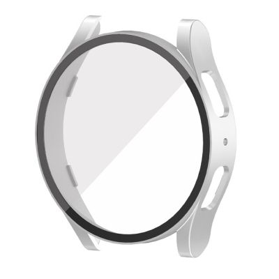ฝาครอบ Pc กระจกเทมเปอร์ชิ้นสำหรับ Samsung Galaxy Watch 4 5 44มม. 40มม. อุปกรณ์เสริมทั้งหมดเคสกันกระแทกป้องกัน Galaxy Watch4 5