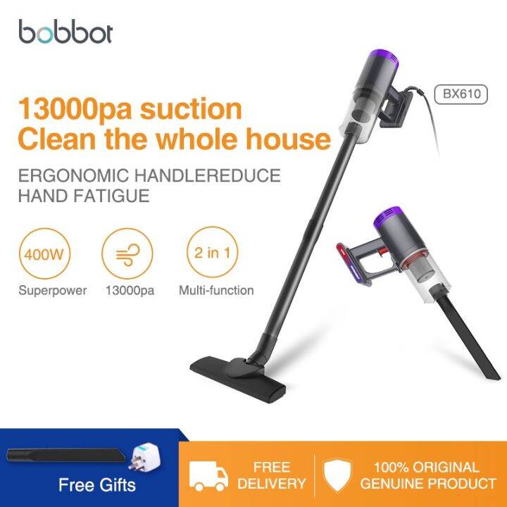 Bobbot Bx 610 13000pa Wired Powerful Linear Suction 2 In 1 Handheld