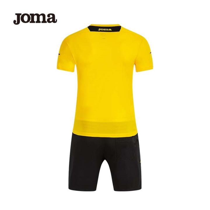 2023-high-quality-new-style-customizable-joma-homer-football-referee-suit-suit-adult-short-sleeved-breathable-and-comfortable-game-training-equipment