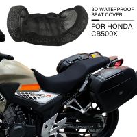 Motorcycle Accessories Anti-Slip 3D Mesh Fabric Seat Cover Breathable Waterproof Cushion For Honda CB500X CB500 X CB 500 X