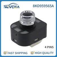 ‘【；、’ Nevosa 8KD959565A For Audi A7 A8 TT Q3 Q5 For VW Jetta 2006 2007-2011 View Mirror Control Adjustment Switch 4GD959565 8K0959565E