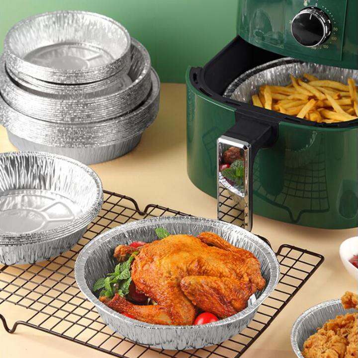 [Isi 10 pcs / 20 pcs] Aluminium Air Fryer / Kertas Air Fryer Oven