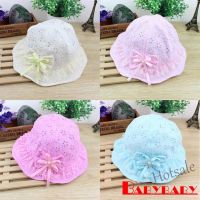 【hot sale】∋ C05 YYB-Newborn Baby Girls Hat Kids Flower Princess Outdoor Summer Bucket Sun Hat