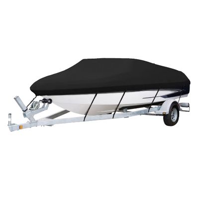 Yacht Boat Cover Boat Cover Anti-UV Waterproof Heavy Duty 210D Marine Trailerable Canvas Boat Accessories