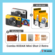 Combo Kodak Mini Shot 2 Retro C210R - Hàng chính hãng - Bảo hành 1 năm